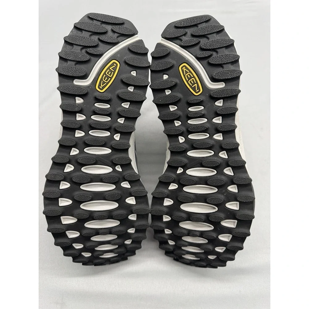 KEEN Womens Zionic Mid Waterproof Hiking Boots Gray Magnet Size 10